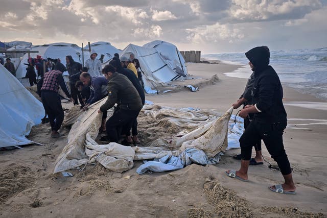 GAZA-INUNDACIONES