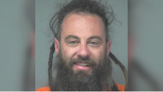 <p>Chad Aaron Ollinger, 41, allegedly had an altercation with his cellmate on December 26 before police later found the inmate lying motionless </p>