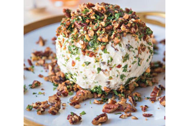 <p>A cheese ball recipe from the cookbook Deep Run Roots: Stories and Recipes from My Corner of the South by Vivian Howard</p>