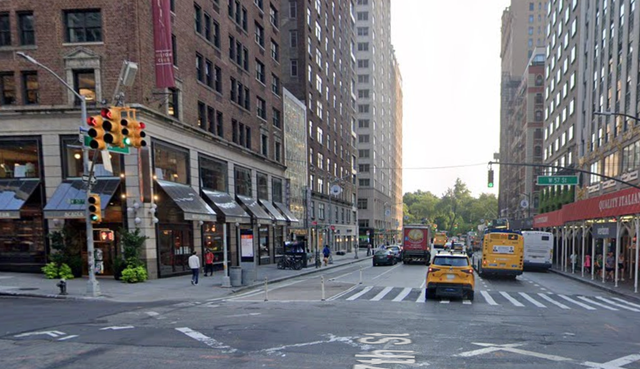 <p>The man was found at the intersection of West 57th Street and 6th Avenue </p>