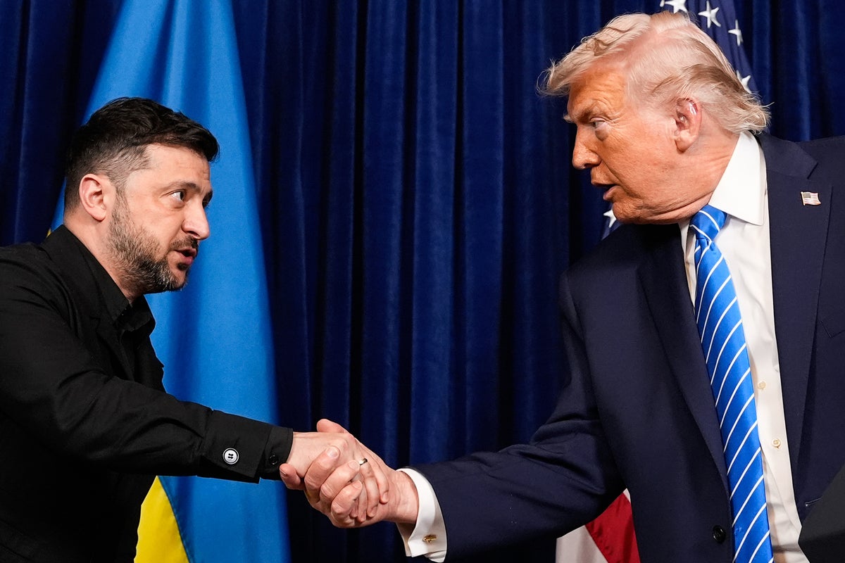 Trump to meet Zelensky in Davos in bid to end ‘bloodbath’ Ukraine war