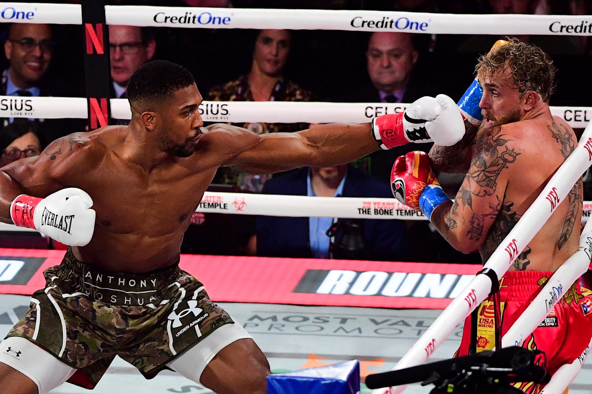 Jake Paul says he learned a lesson after losing to Anthony Joshua