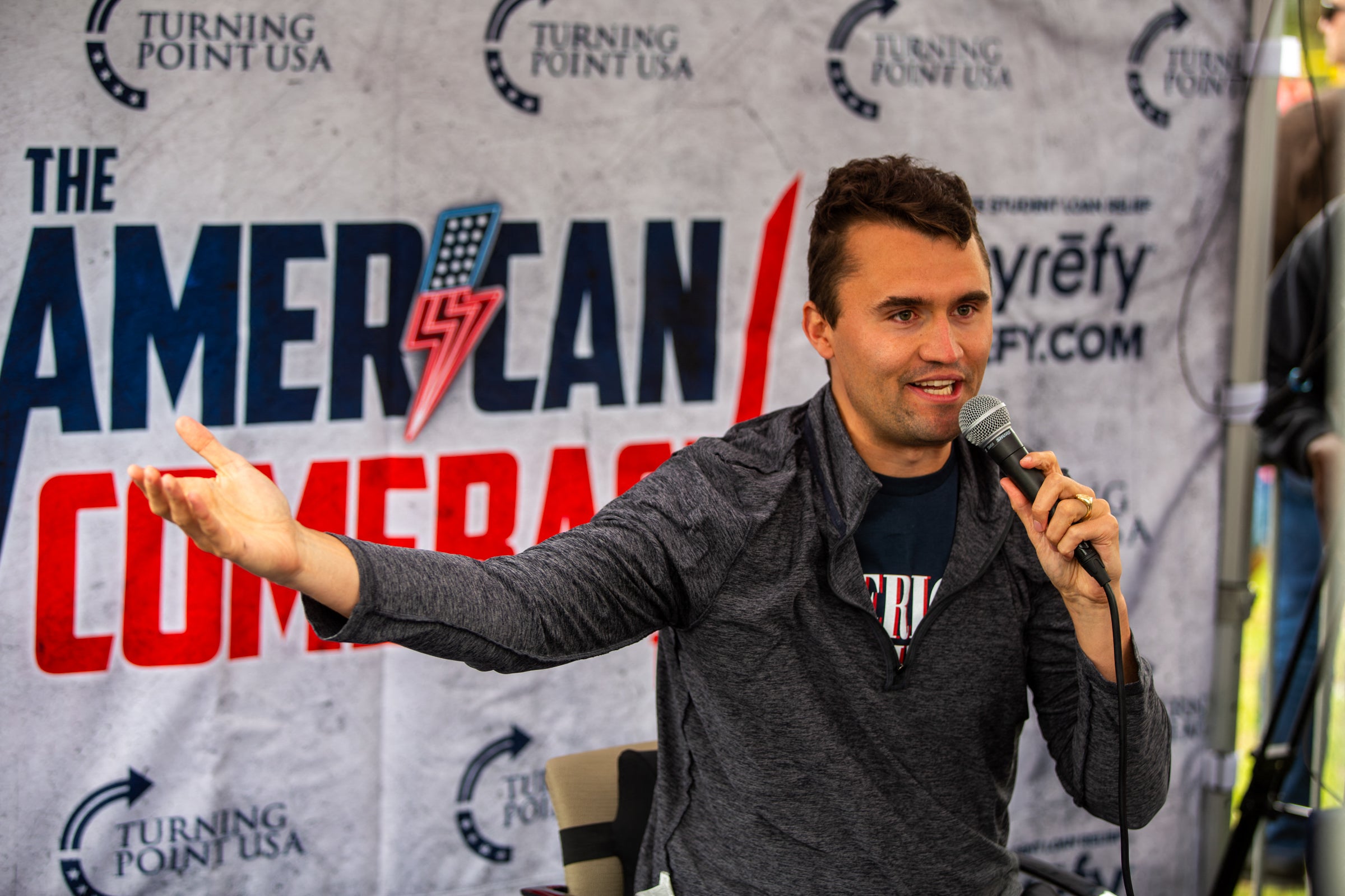 Two days after Kirk's killing, Republican U.S. Sen. Marsha Blackburn of Tennessee circulated a screenshot indicating Michael on Sept. 10 had posted the headline of a 2023 news article reading, “Charlie Kirk Says Gun Deaths ‘Unfortunately’ Worth it to Keep 2nd Amendment.”