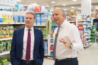 Simon Roberts, chief executive of Sainsbury’s, said it was ‘business as usual’ for Argos workers and customers