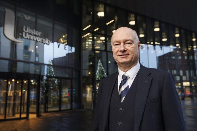 Professor Paul Bartholomew became vice-chancellor of Ulster University weeks before the Covid pandemic (Liam McBurney/PA)