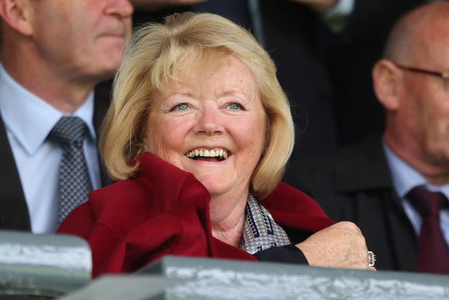 Former Hearts chair Ann Budge (Andrew Milligan/PA).