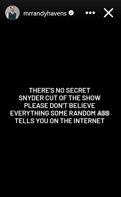 Havens’ post on Instagram