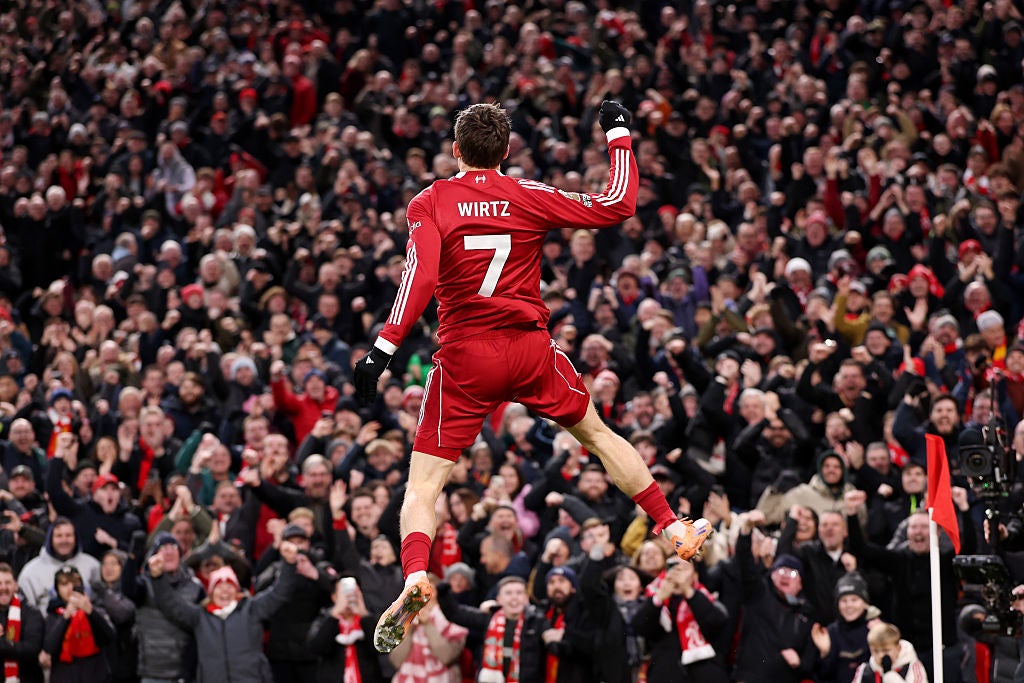 Florian Wirtz helped Liverpool continue their recent resurgence with the eventual winner against Wolves