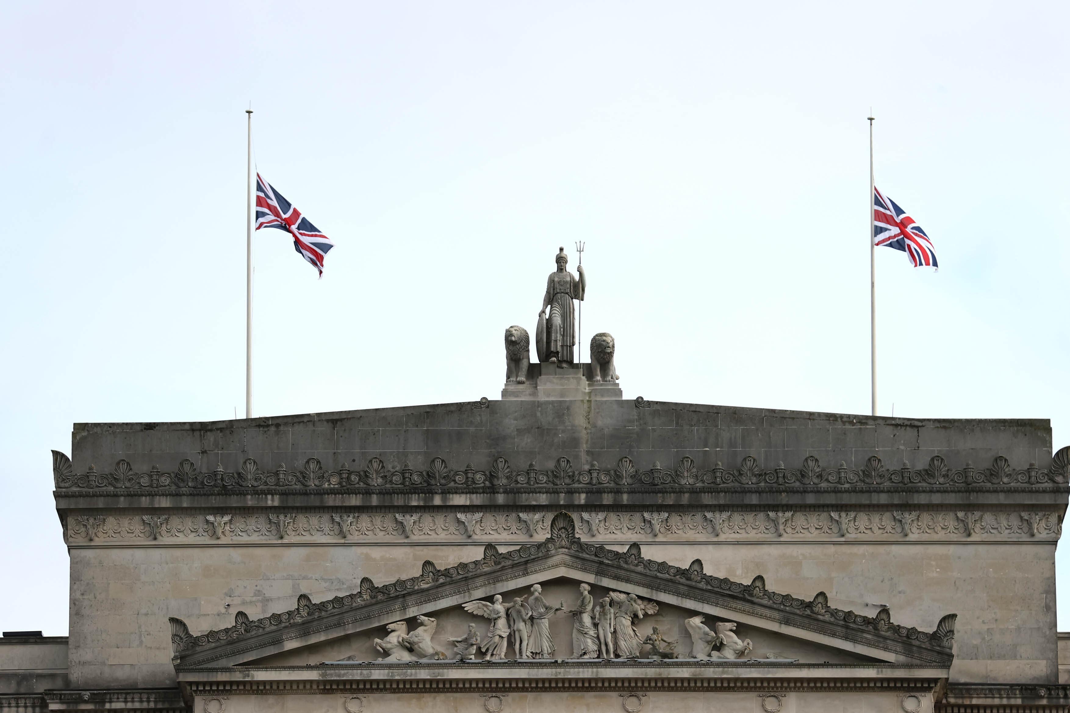 Stormont ministers received legal advice over the flying of the Union flag from official buildings (Liam McBurney/PA)