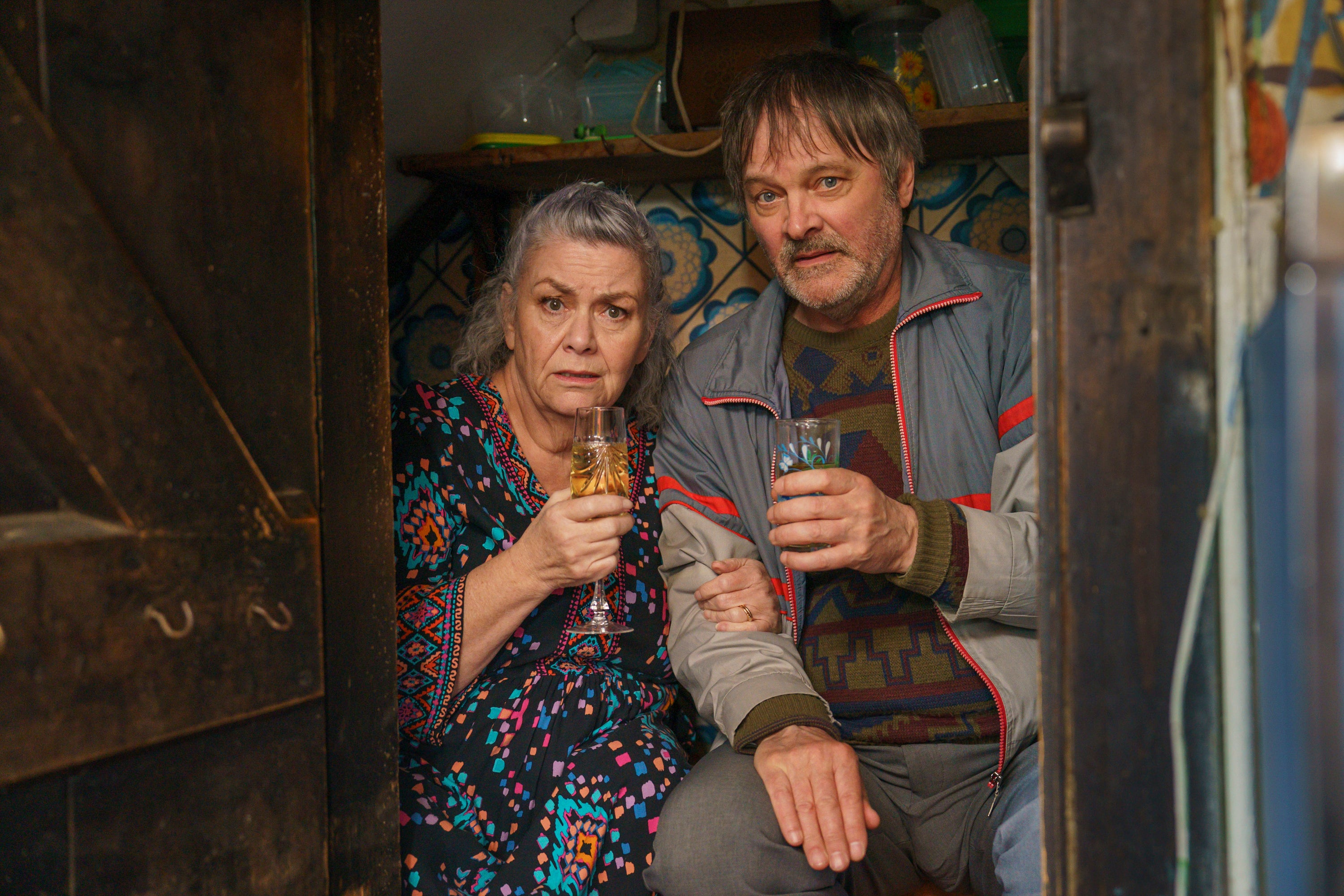 <p>Dawn French and Mark Heap star in <em>Can You Keep a Secret?</em></p>