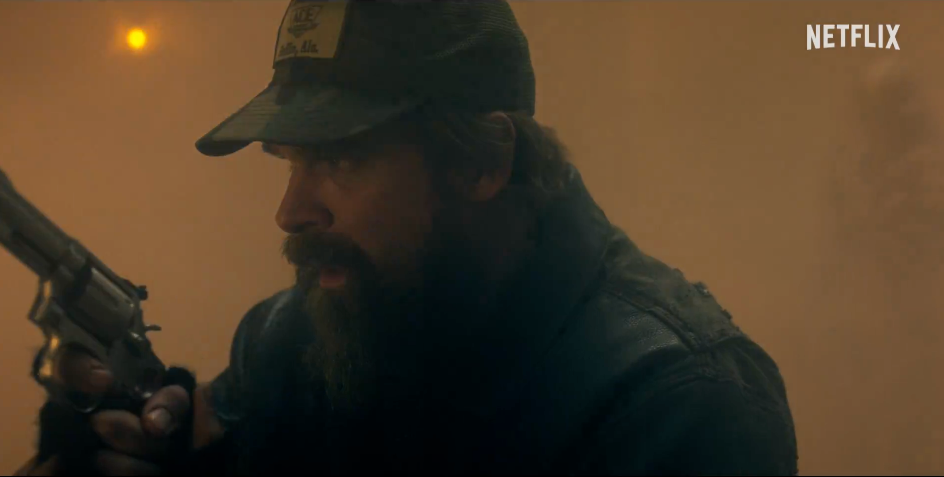 Fans spotted a figure that appeared to be Vecna creeping up on Hopper in the season finale trailer