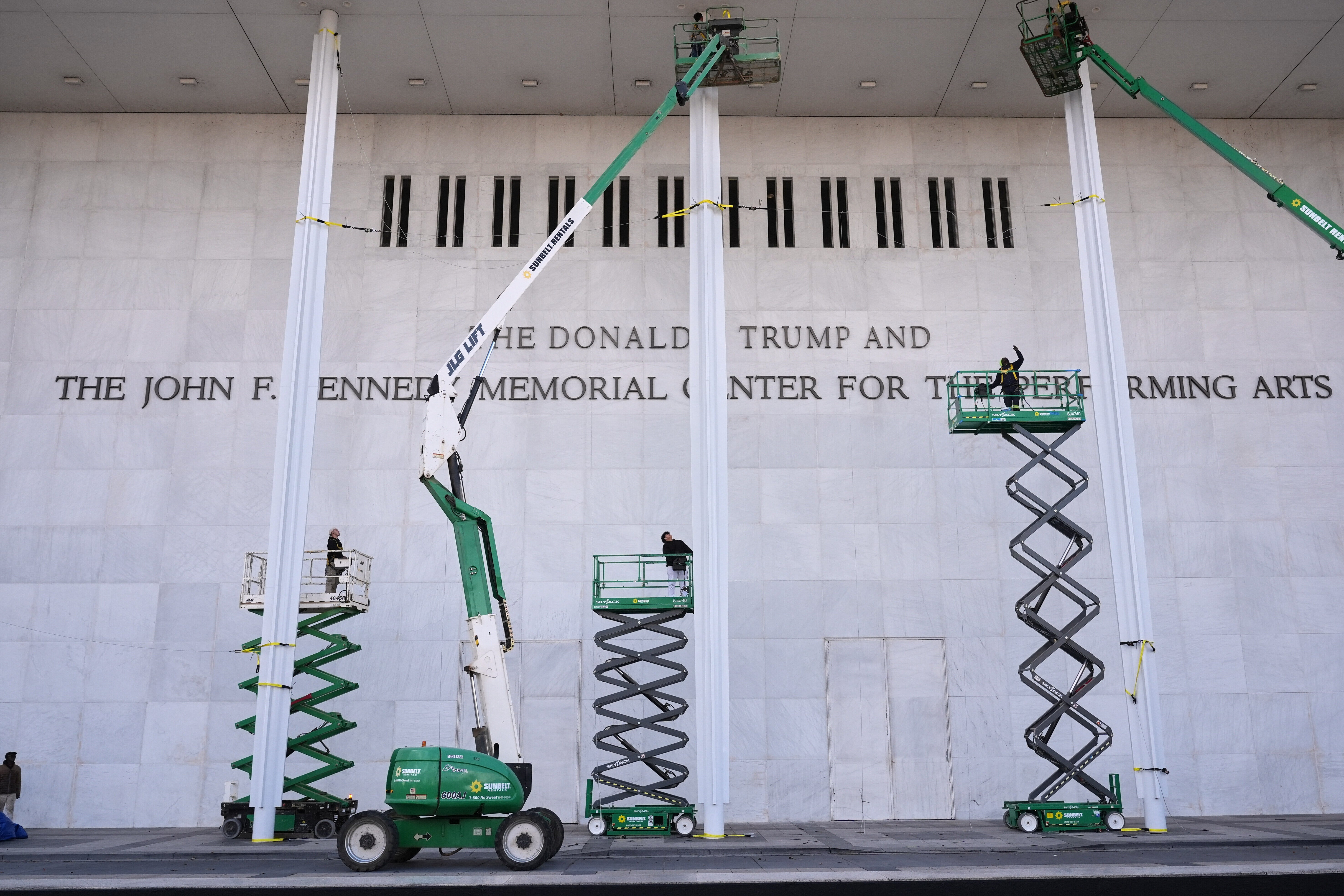 <p>A former South Park writer bought two website domain names in order to troll Donald Trump after predicting the president’s move to rename the Kennedy Center in Washington D.C</p>