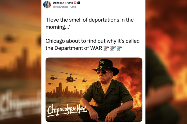 <p>Donald Trump was an early and eager adopter of AI-generated images in 2025, but he wasn’t the only one</p>