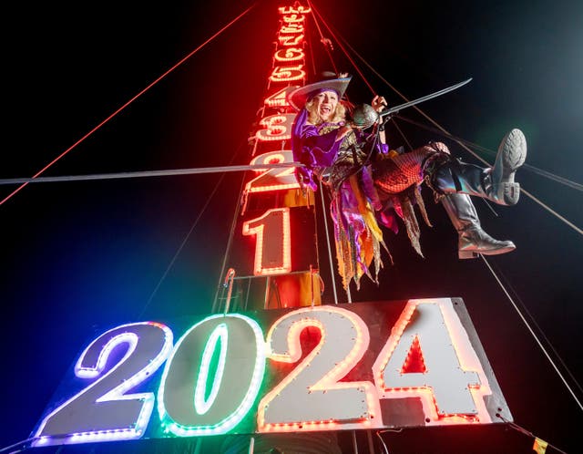 EEUU-EVENTOS DE AÑO NUEVO