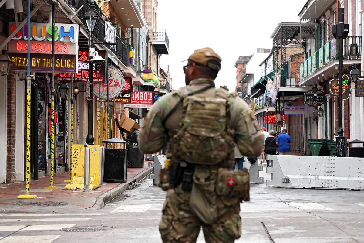 National Guard deploys to New Orleans for New Year’s a year after terror attack killed 14