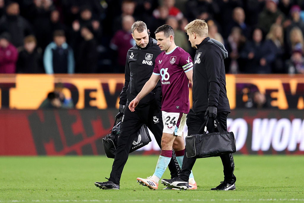 Burnley captain Josh Cullen ruled out until late 2026 with ACL injury