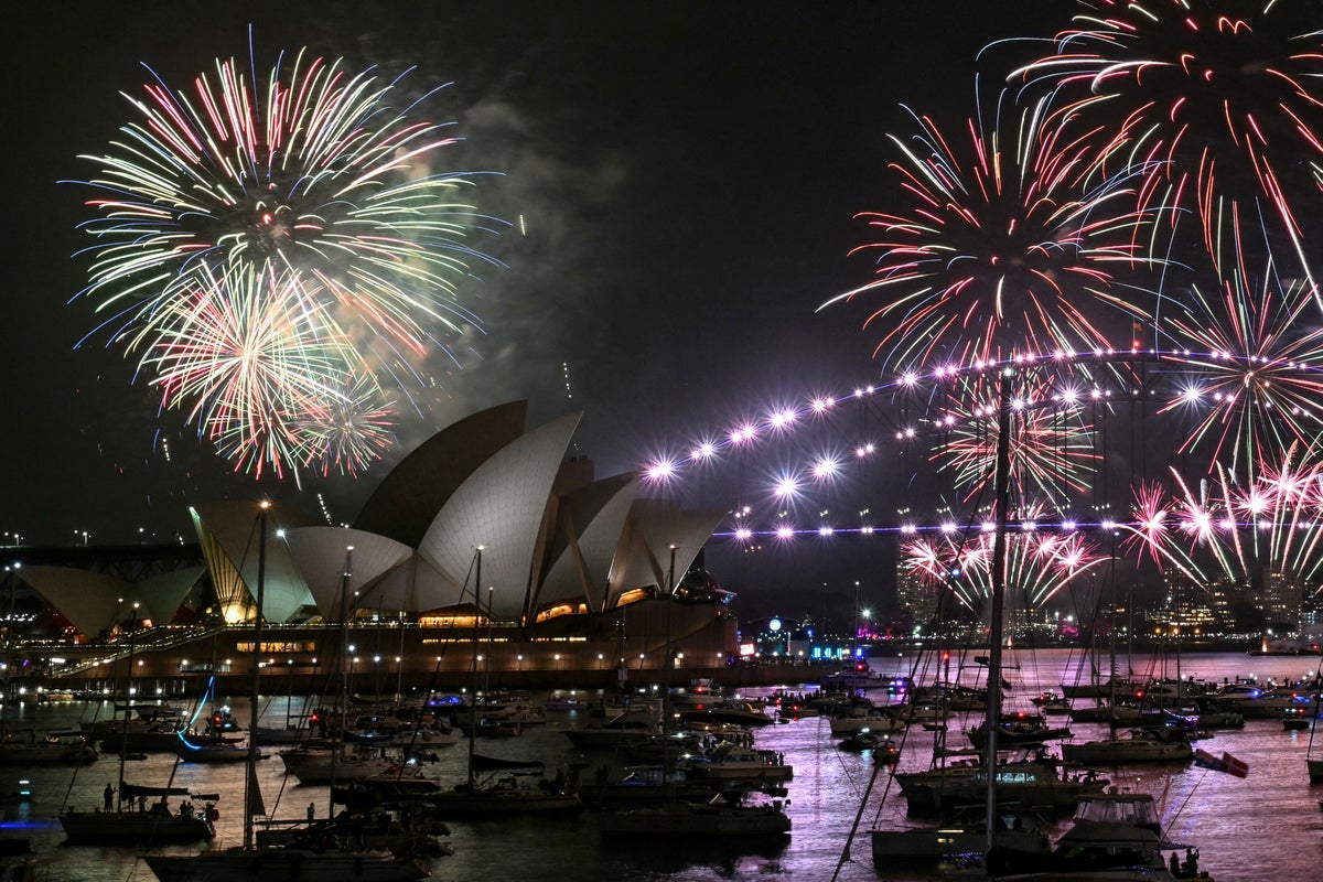 Sydney welcomes 2026 with spectacular fireworks display as world rings in new year