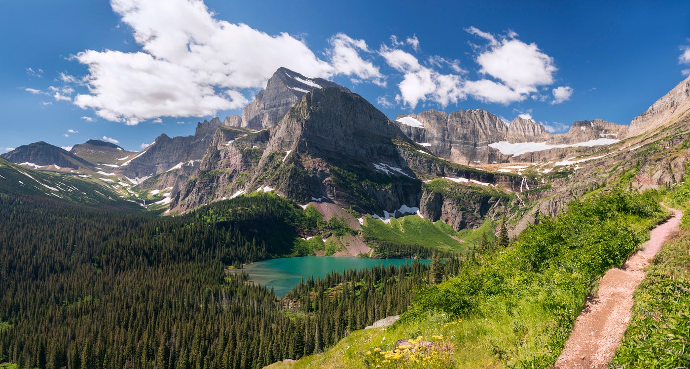 The Grinnell Glacier Trail is an enticing blend of scenery and wildlife spotting