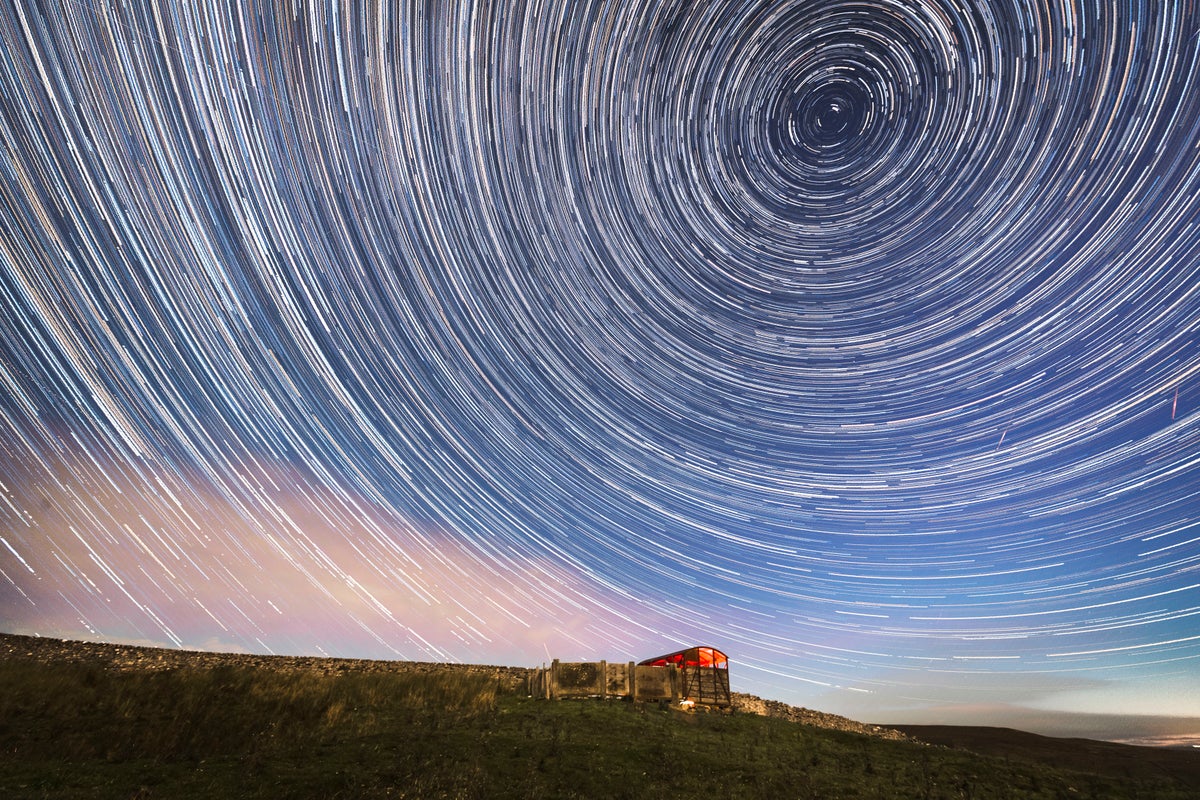The stunning fireball Perseid meteor shower twinning with the solar eclipse