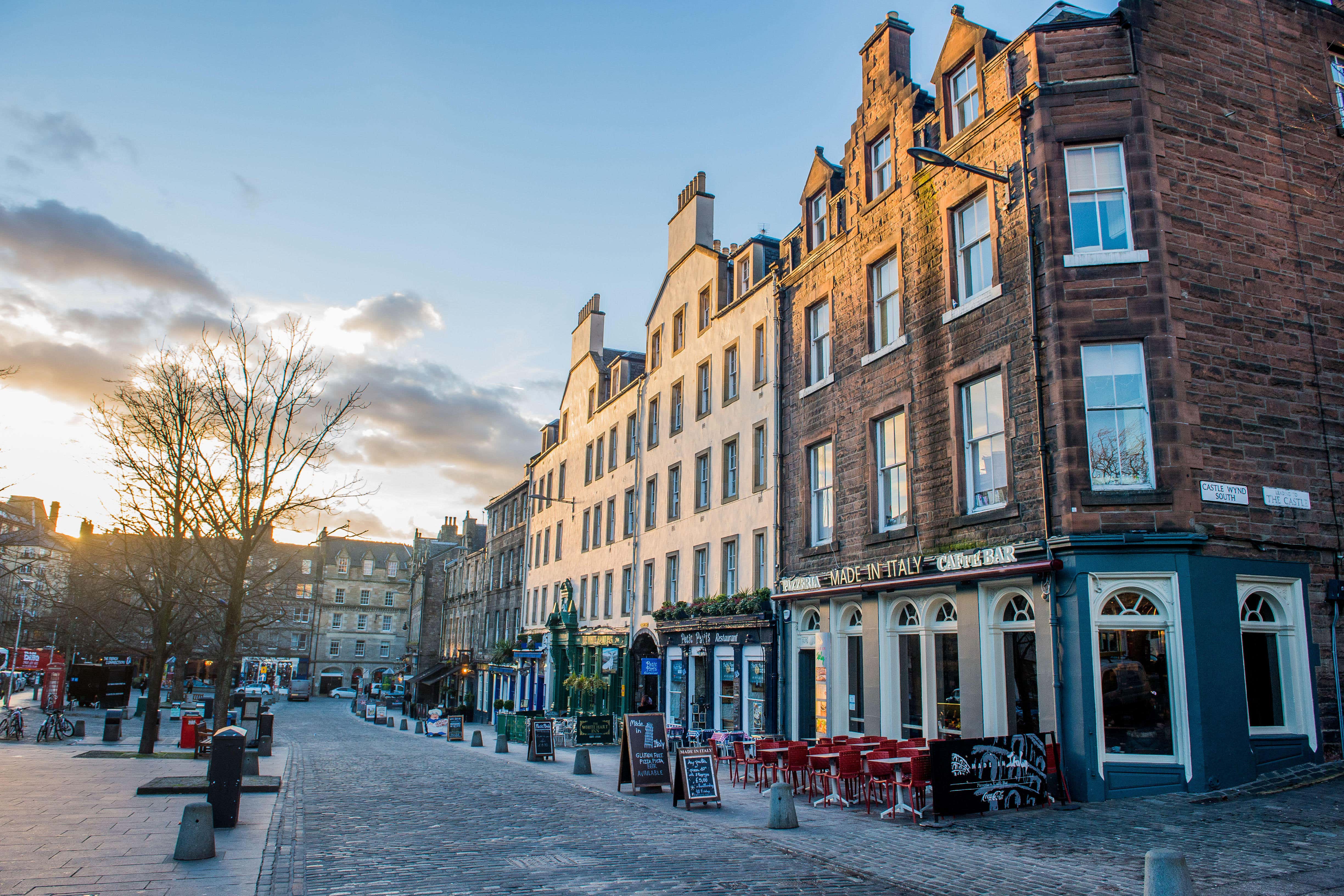 Venues on the Grassmarket have been affected by recent power cuts (Alamy/PA)