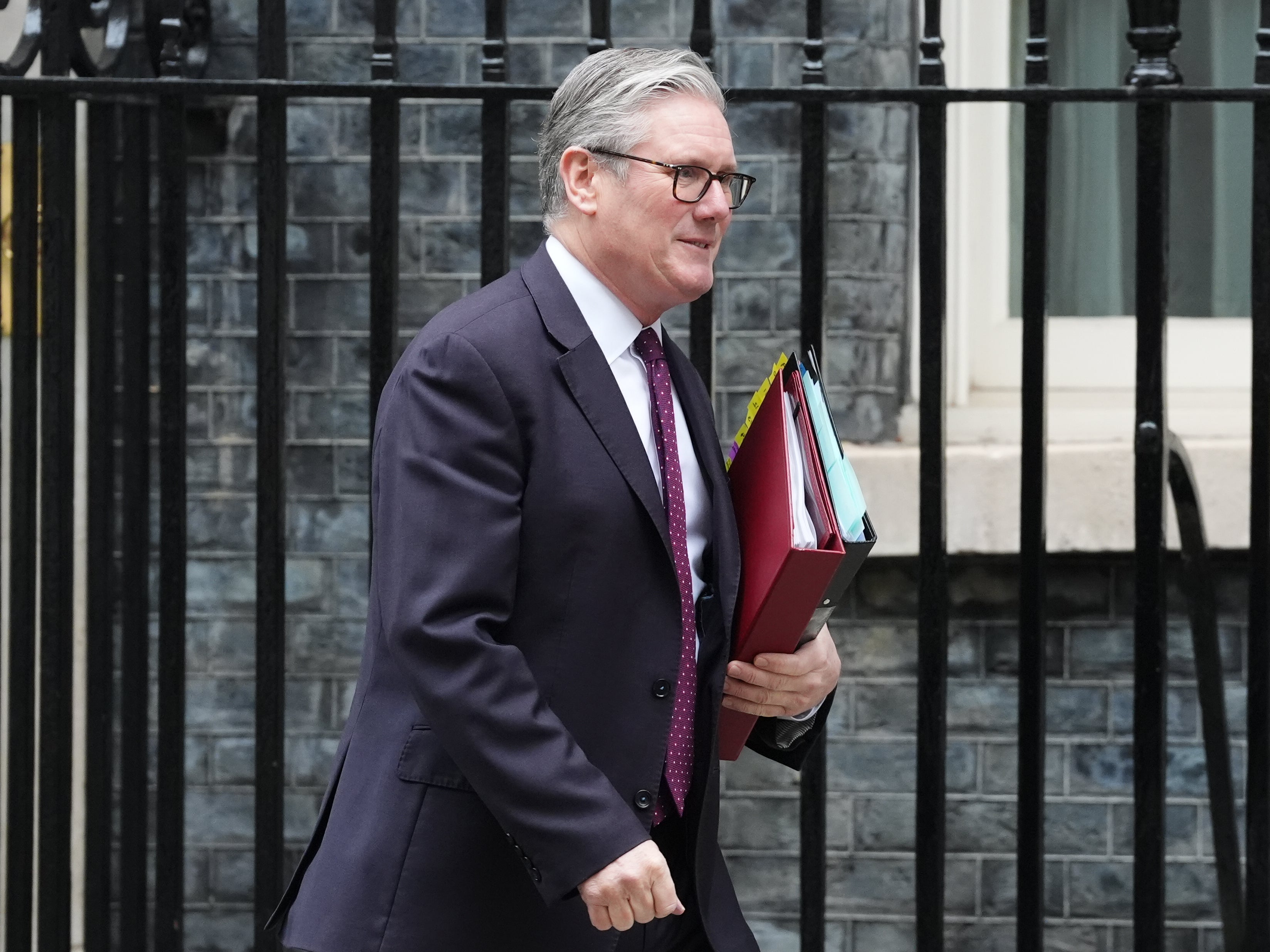 The poll also found that Sir Keir was one of the most unpopular leaders across the six countries (PA)