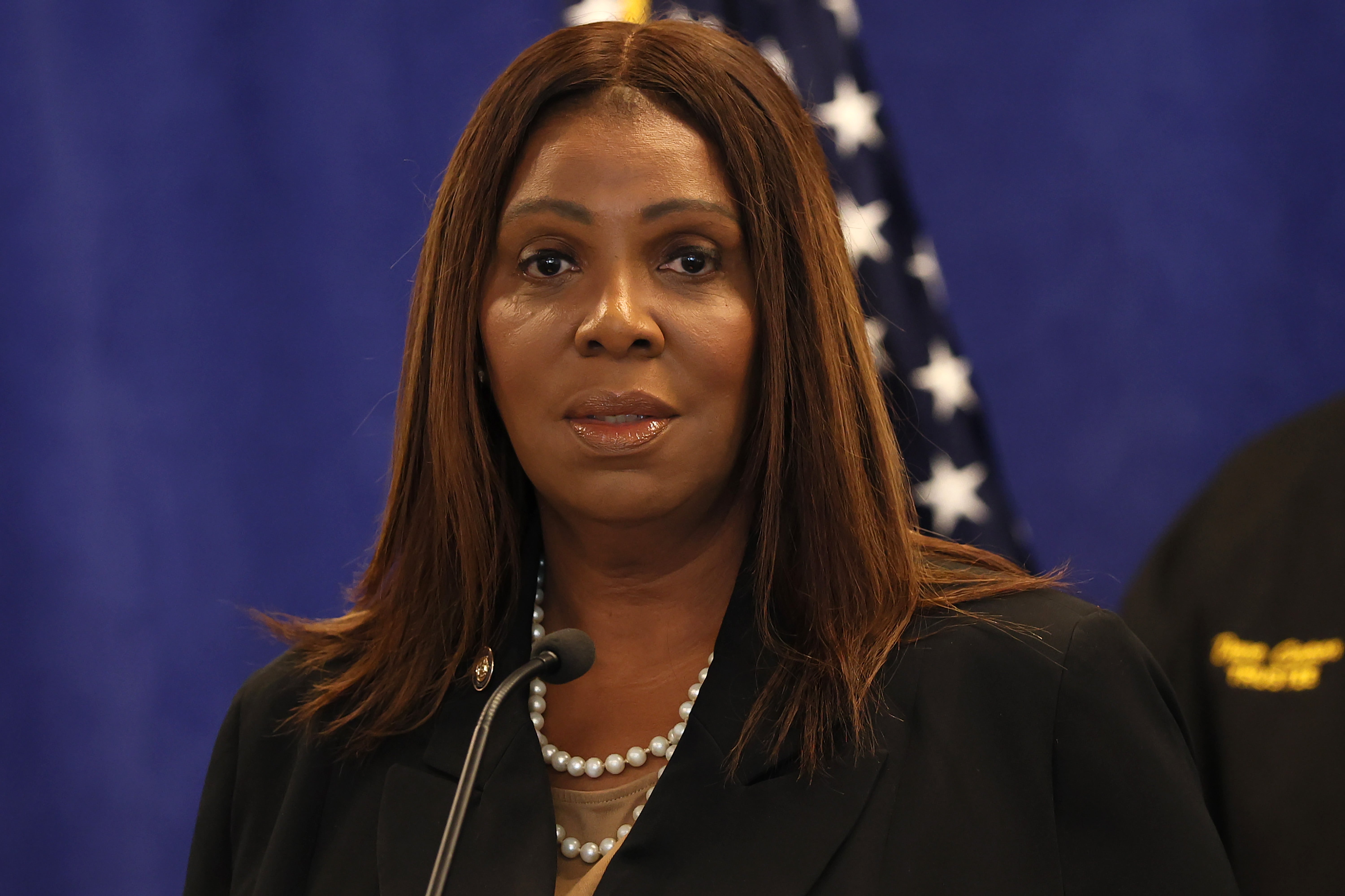 New York Attorney General Letitia James will administer the oath of office to the democratic socialist