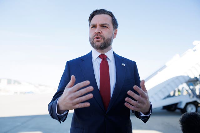 <p>Vice President JD Vance, widely seen as President Donald Trump’s heir, has been confronted with his past opposition to U.S. involvement in ‘open-ended conflicts’</p>