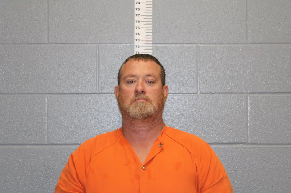 <p>Damon Leonard, 47, was charged earlier this week in Missouri with abandonment of a corpse after teenager Airen Andula, 13, was found dead</p>
