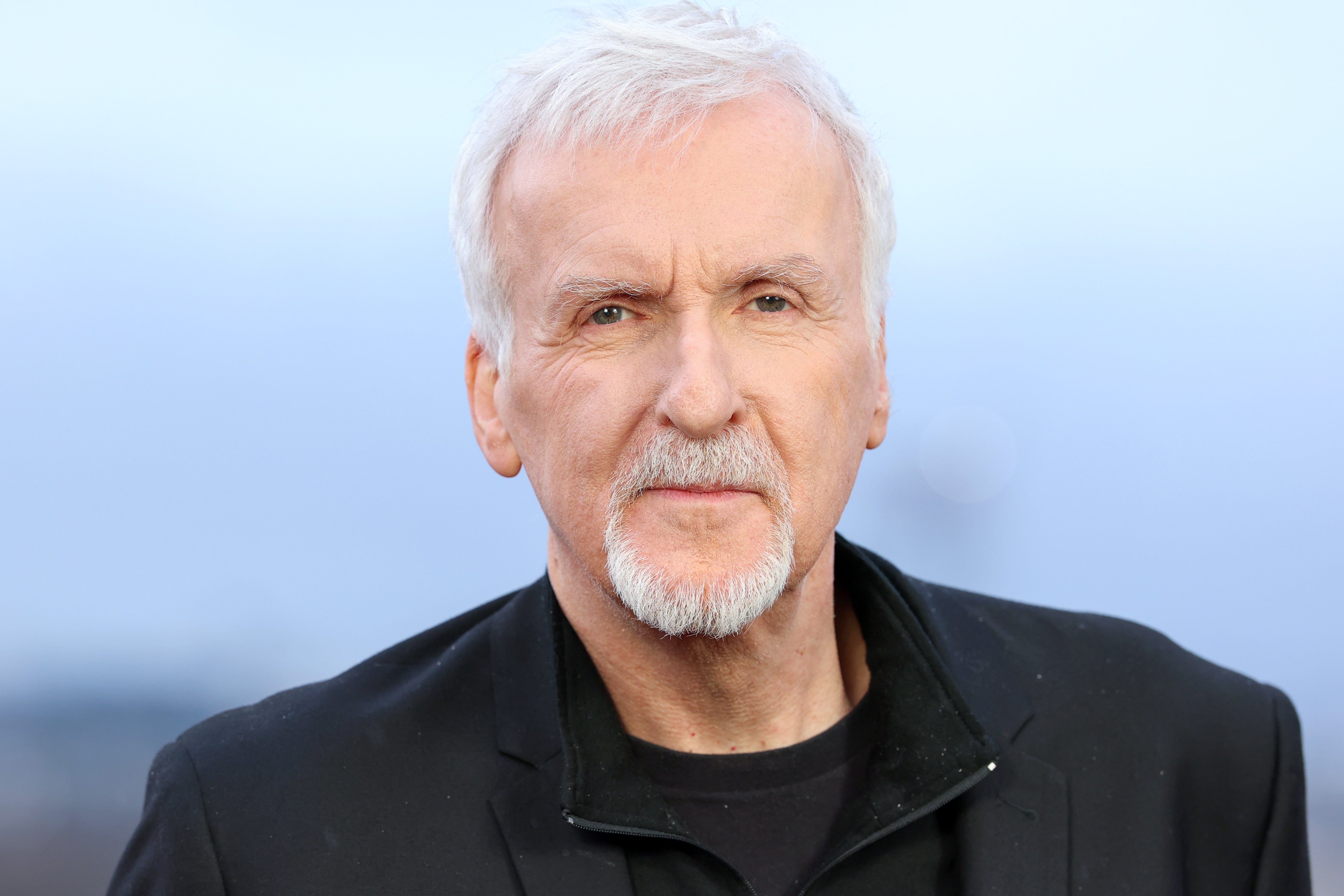 <p>James Cameron pictured on 4 December</p>