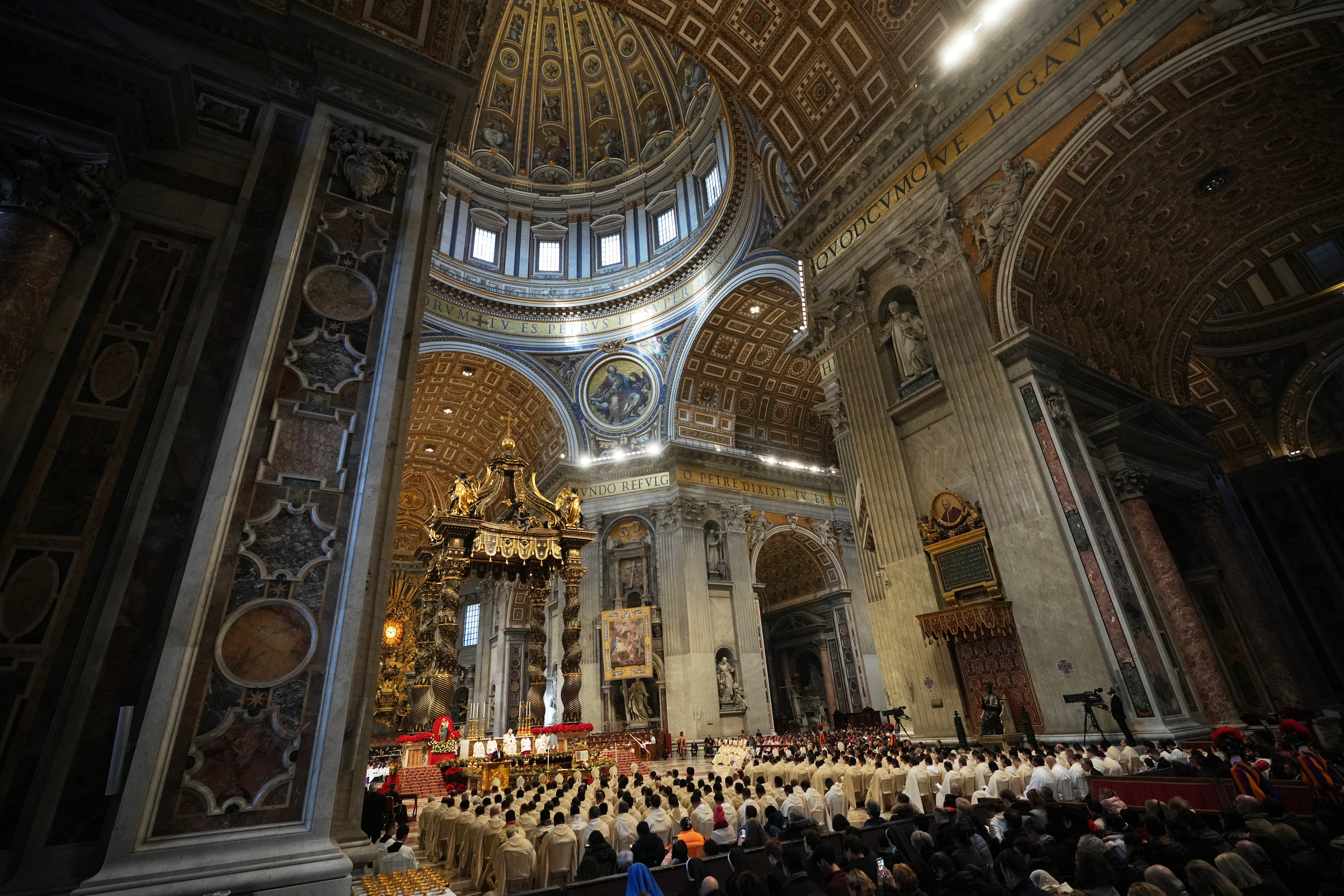 Vatican Pope New Year's Day