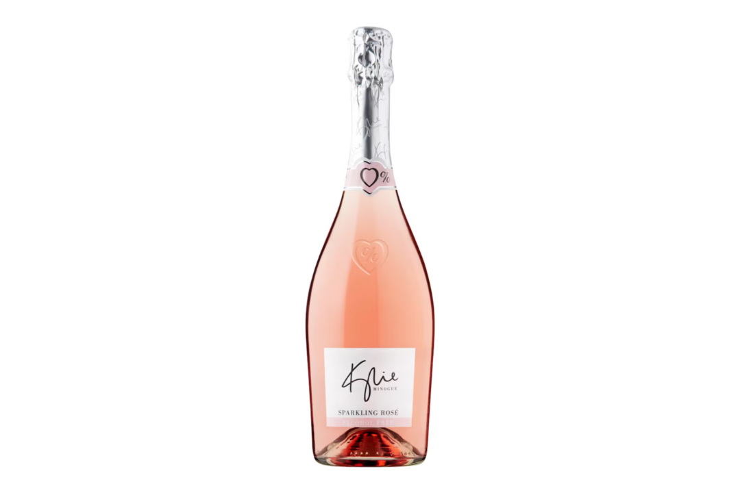 Kylie Minogue Wines alcohol free sparkling rosé wine