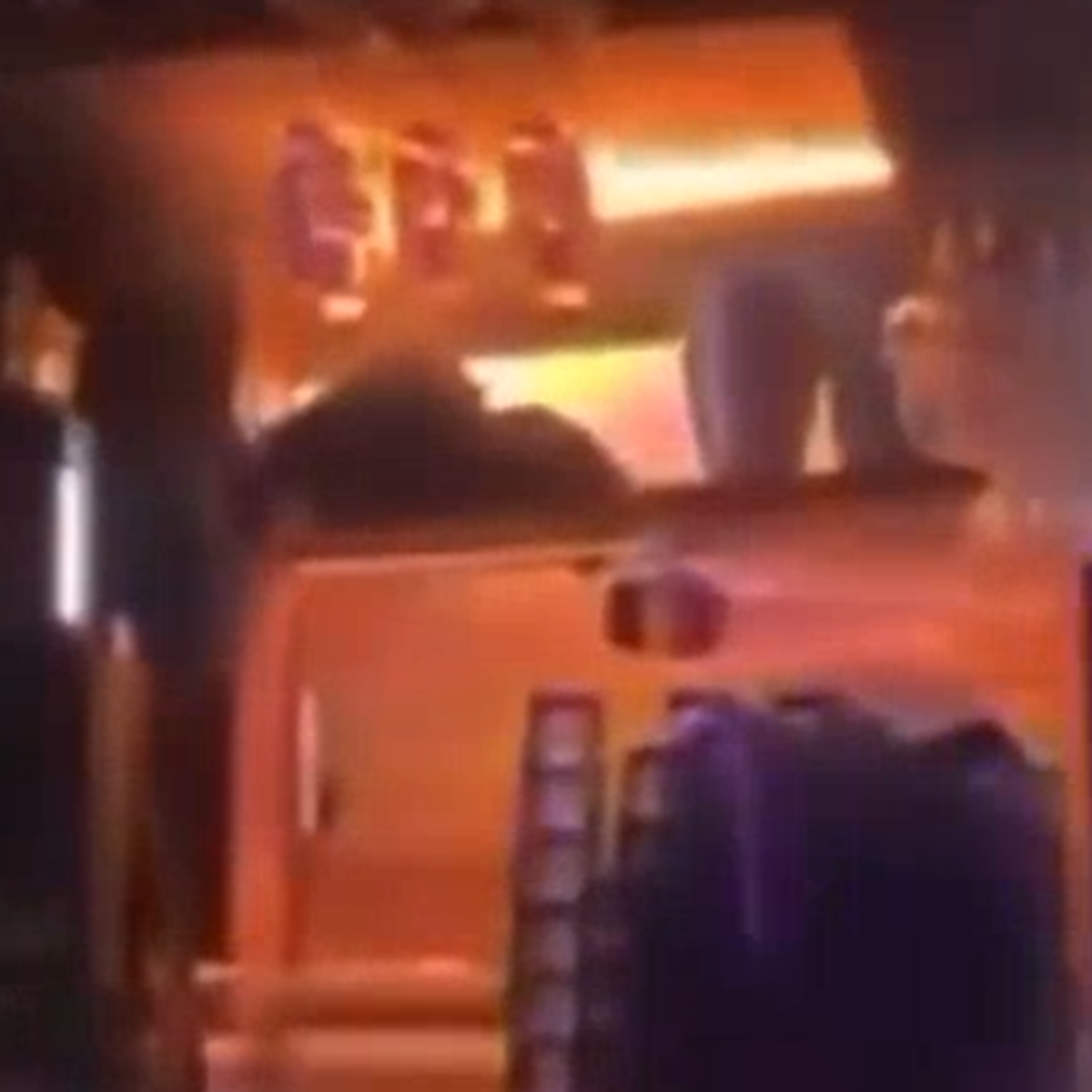 Footage appears to show moment fire breaks out at Le Constellation bar |  News | Independent TV