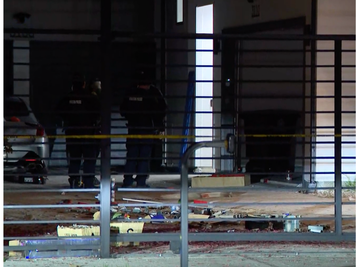 <p>Two people are in critical condition and several others suffered minor injuries after gun violence erupted at two house parties in Houston overnight</p>