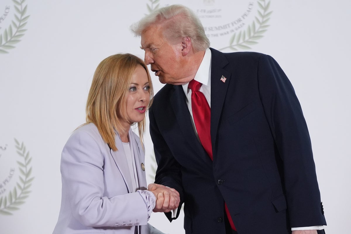 Italy’s deputy PM cancels US trip over ‘serious and offensive’ Trump comments about Meloni
