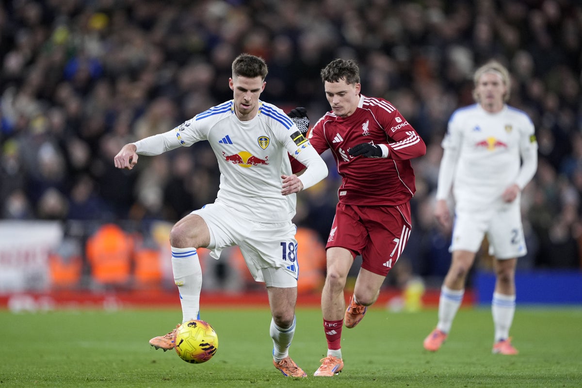Liverpool winning run grinds to halt as stingy Leeds force stalemate at Anfield