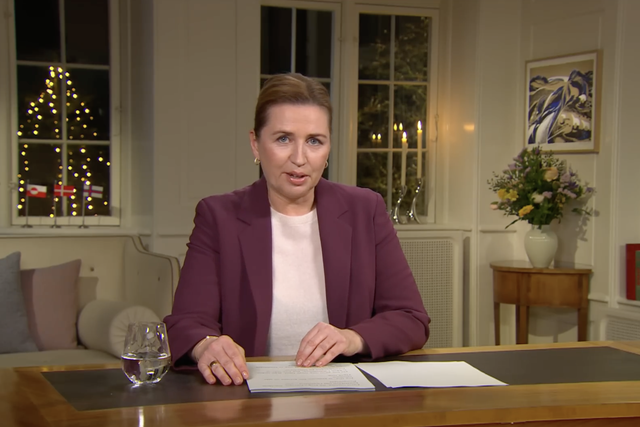 <p>Danish Prime Minister Mette Frederiksen has issued a defiant rebuke to President Donald Trump’s Greenland plans in her annual New Year's speech</p>