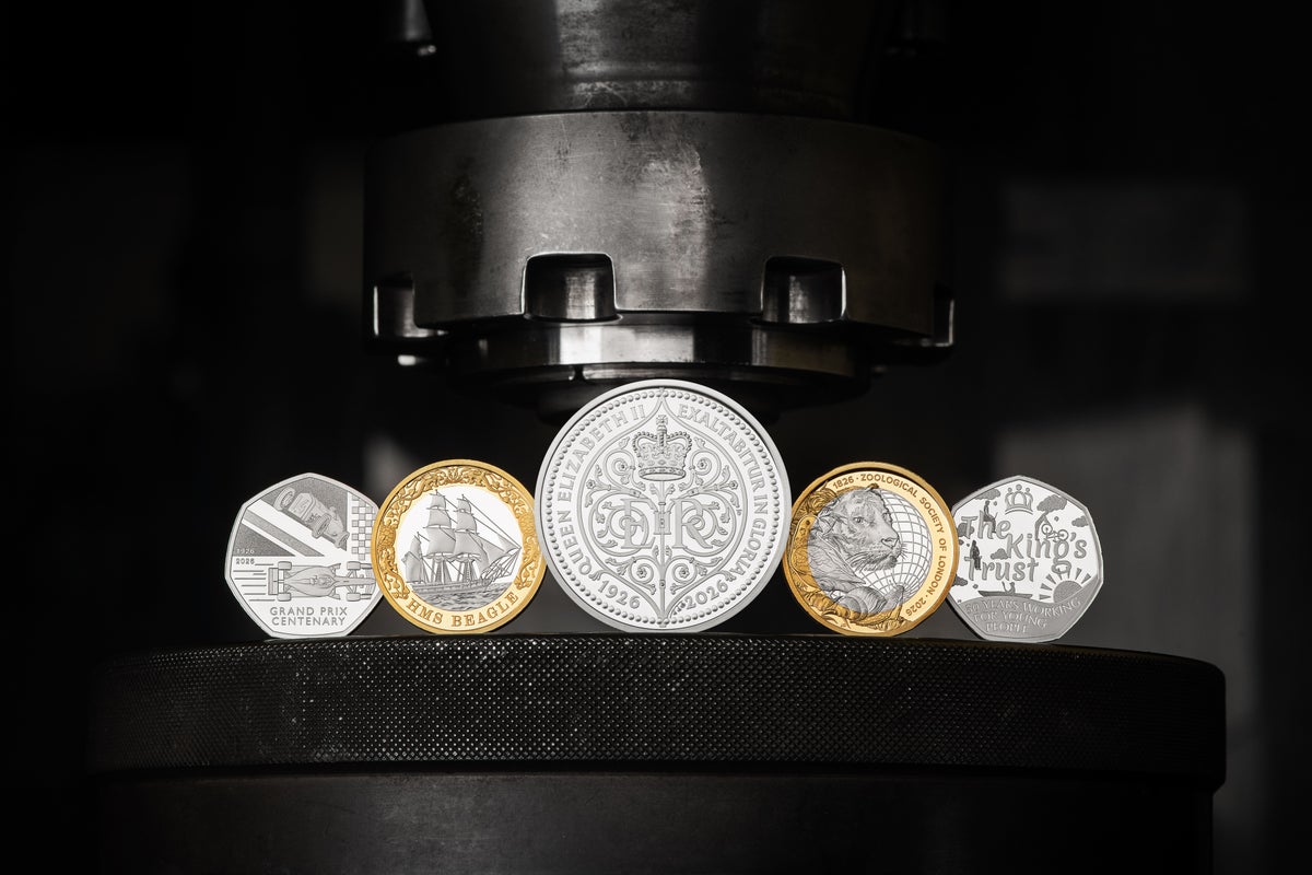 Queen Elizabeth II and British Grand Prix celebrated in 2026 coin designs