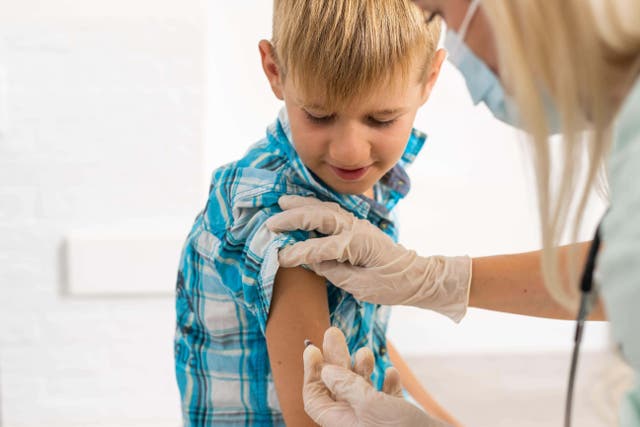 <p>The MMRV vaccine is a part of the routine childhood vaccination programme</p>