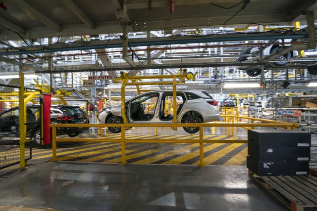 The S&P Global UK manufacturing PMI survey was 50.6 in December, up from 50.2 in November (Peter Byrne/PA)