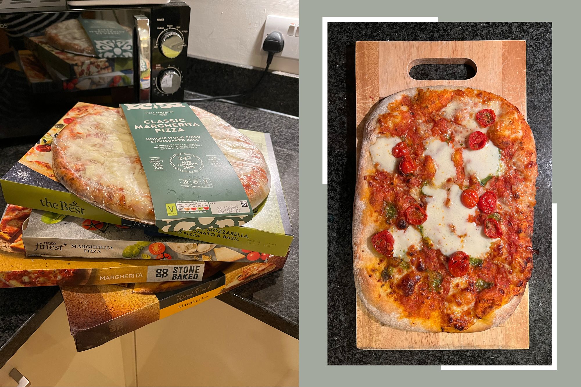 <p>These pizzas were blind taste-tested</p>