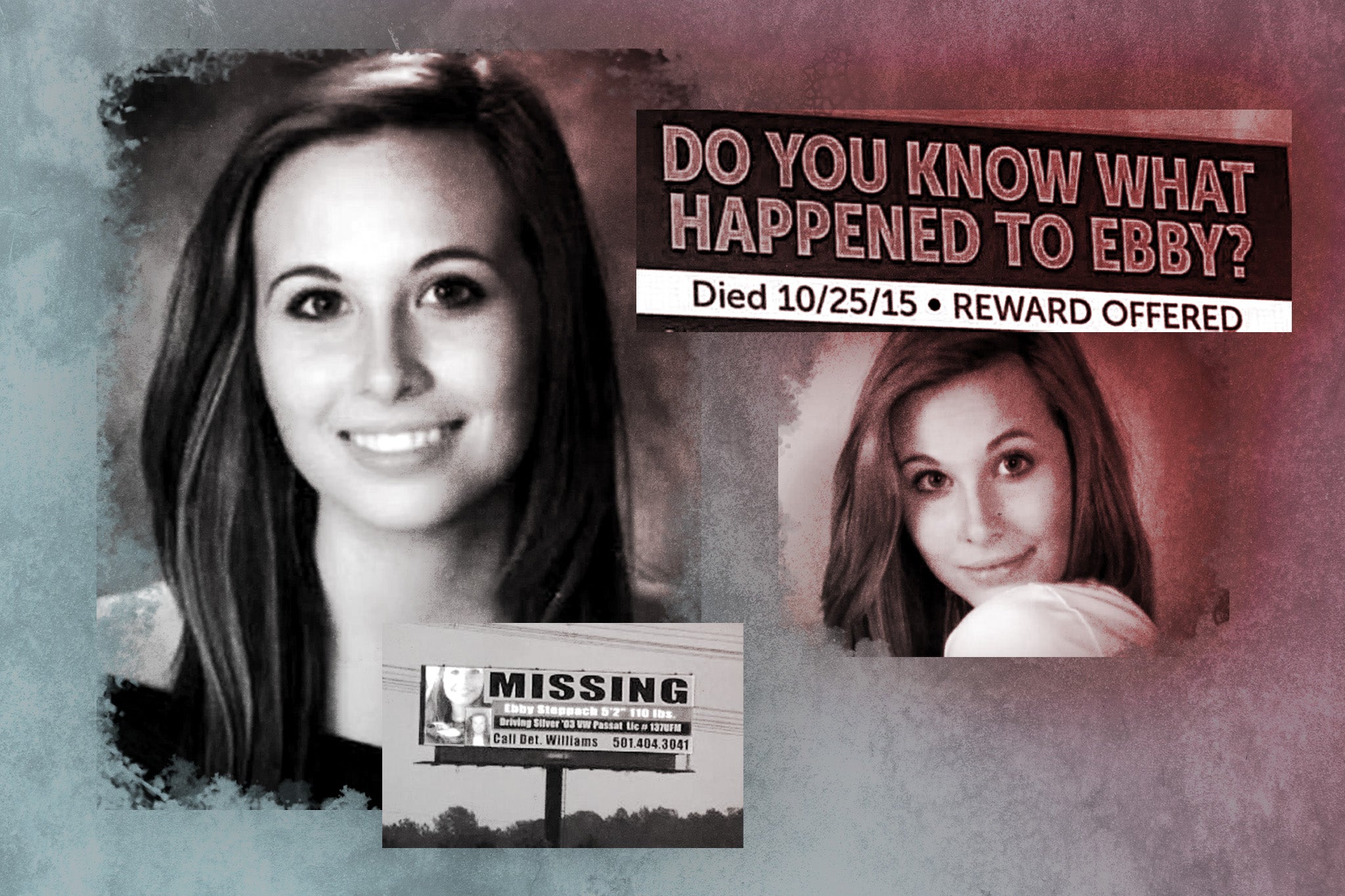 Ebby Steppach was 18 years old when she vanished in Arkansas on October 25, 2015. Her body was found nearly three years later and her death ruled a homicide