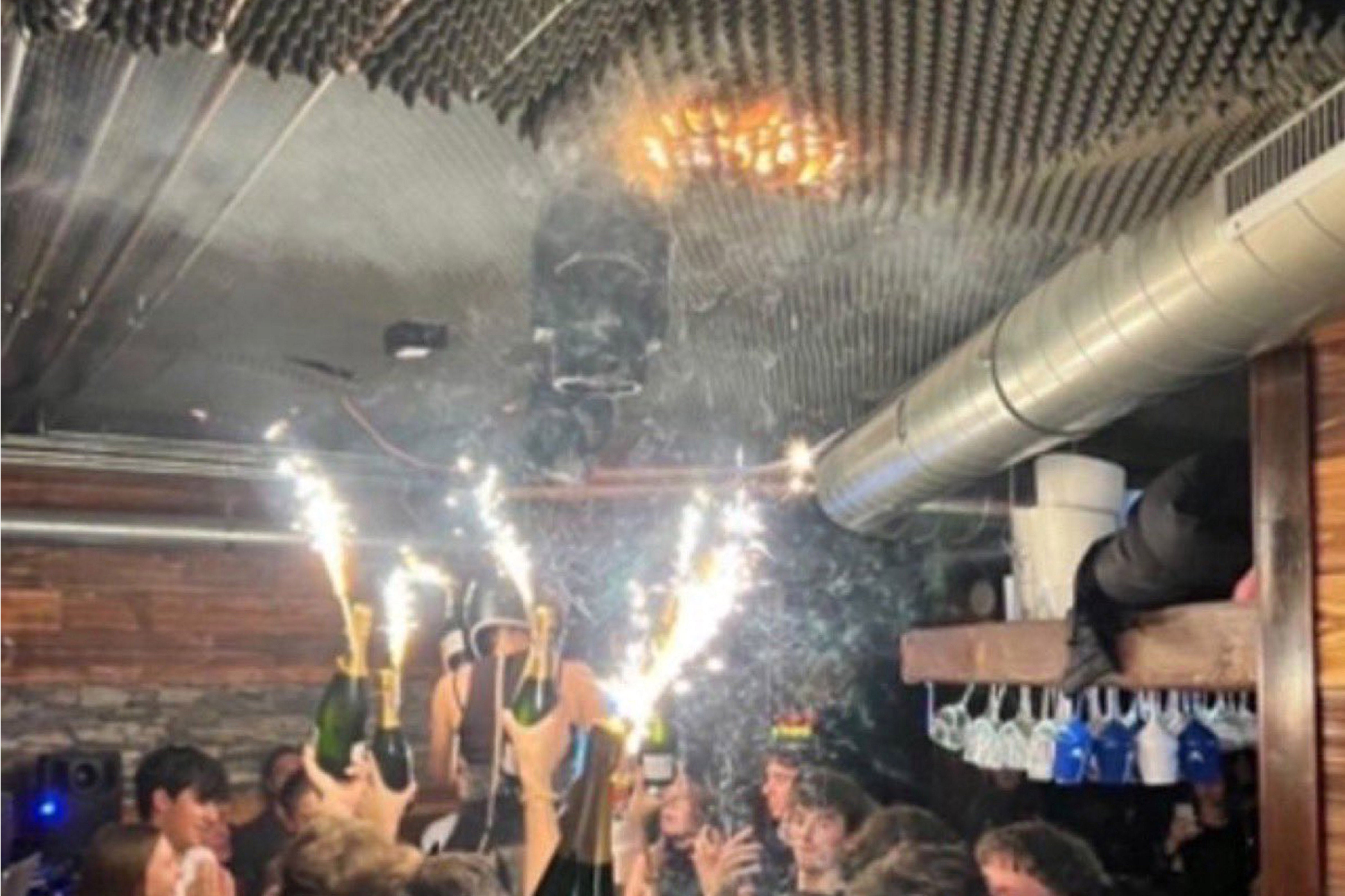 Footage appears to show how the deadly fire started