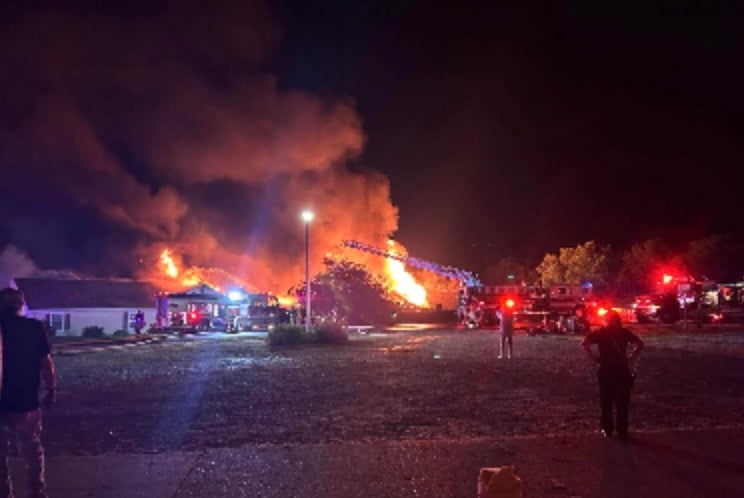 <p>A Missouri police chief’s lit cigarette was the cause of a fire that destroyed a local nursing home over the summer, an official report has found</p>