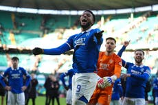 Rangers stun Celtic in Old Firm comeback win to leave Wilfried Nancy on brink