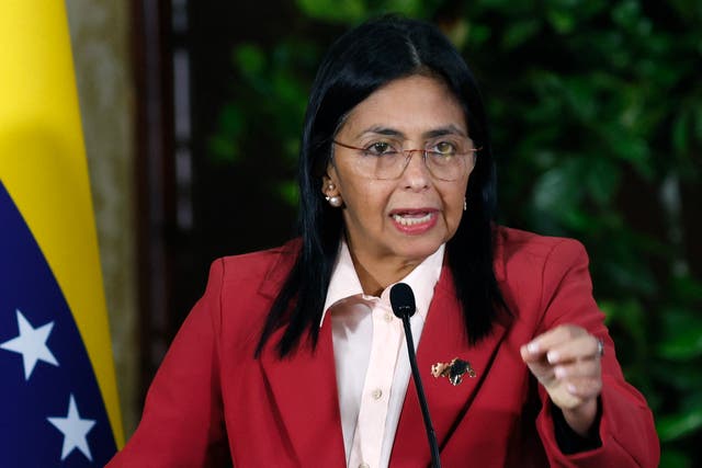 <p>Vice-president Delcy Rodriguez becomes president of Venezuela on Monday</p>