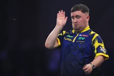 Luke Littler attacked by wasp during World Darts Championship final