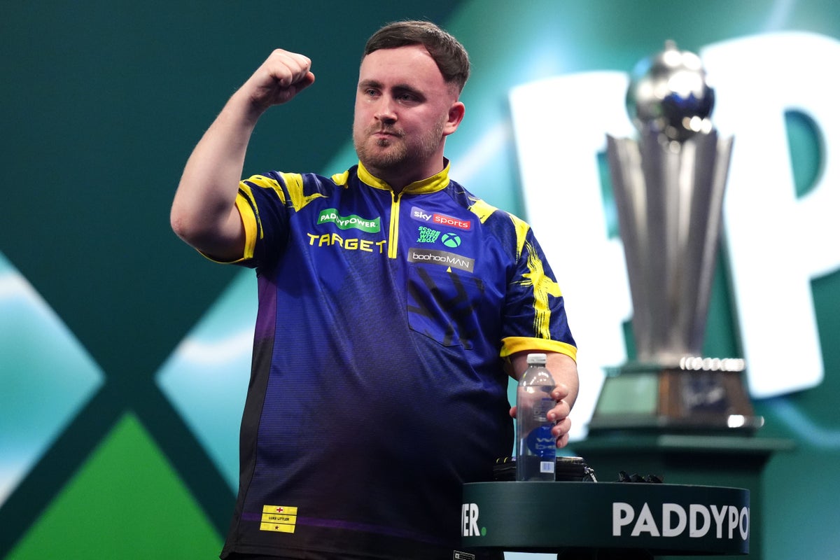Luke Littler thrashes Gian van Veen to clinch back-to-back world titles