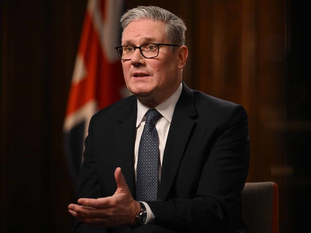 <p>Sir Keir Starmer has backed a transition of power in Venezuela (Jeff Overs/BBC)</p>