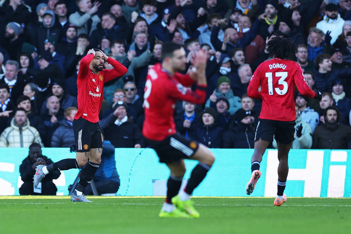 Leeds v Man United live: Premier League latest score and goal updates as Cunha volley denied by offside flag – UK Times Leeds v Man United live: Premier League latest score and goal updates as Cunha volley denied by offside flag – UK Times