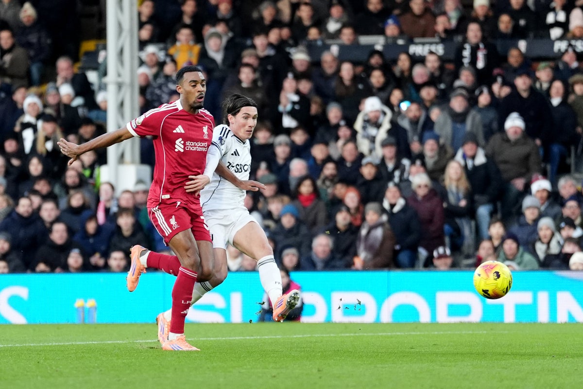 Fulham v Liverpool live: Reds behind to Harry Wilson’s superb strike in Premier League